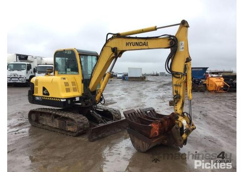 Used Hyundai ROBEX 55-7 0-7 Tonne Excavator In , - Listed On Machines4u