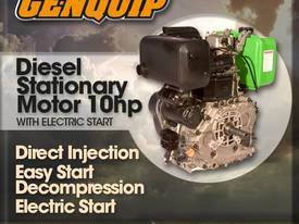 Genquip Diesel Engine - 10 HP Electric Start - picture0' - Click to enlarge