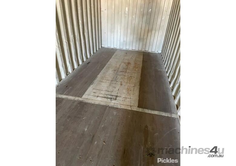 Used 40 General Purpose Container Storage Fees Of 10 Per Day Will Be