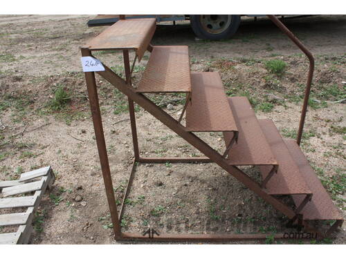 Set of Steel Steps