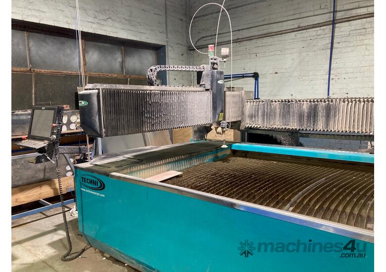 Used 2018 TECHNI Waterjet WaterJet cutter Water Jet Cutters in