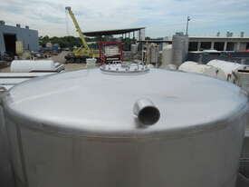 Stainless Steel Storage Tank (Vertical), 30,000Lt, 3700mm Dia x 2850mm H - picture1' - Click to enlarge