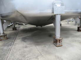 Stainless Steel Storage Tank (Vertical), 30,000Lt, 3700mm Dia x 2850mm H - picture2' - Click to enlarge