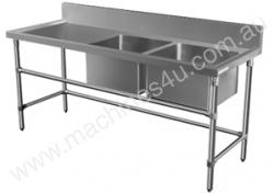 Brayco DS-L Double Bowl Stainless Steel Sink (700m