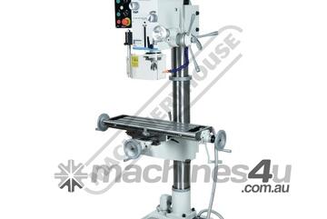 DMF-44 Pedestal Mill Drill - Geared & Tilting Head Table Travel: (X) - 480mm (Y) - 200mm (Z) - 850mm