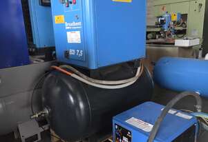 Broadbent ECO 7.5kw. AdiComp 11kw 3in1. Ingersoll 11kw. CompAir L18. Kaeser ASK40T 22kw/Dryer