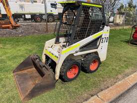 Skid Steer Bobcat S70 2014 3125 hours Quick release bucket - picture0' - Click to enlarge