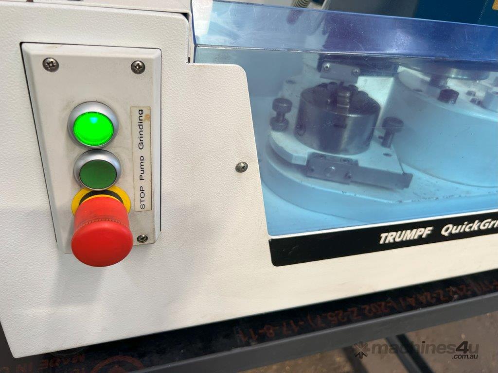 Used trumpf Trumpf Quick Grind Turret Punch Tool Grinder Tooling & Cutter Grinders in BOOLAROO, NSW
