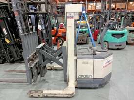 Crown WR3000 Walkie Reach Stacker  - picture0' - Click to enlarge