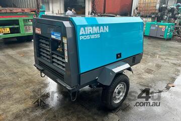 185 CFM AIRMAN JAPAN (  ) Trailer Mounted Compressor 6 Available ( ).. Only 2 Left of 6