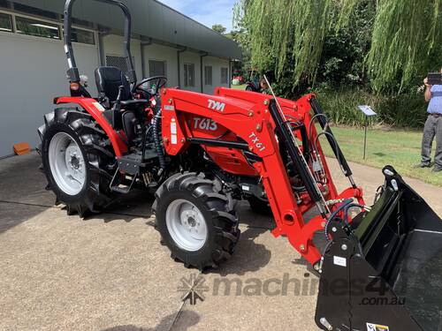 TYM T613 Tractor - Powerful 4WD, 3 Year Warranty, Made in Korea