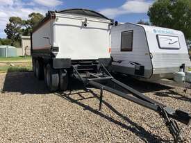 1998 Hercules HEDT-3 Tri Axle Tipping Dog Trailer - picture0' - Click to enlarge