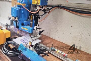 HETTICH BLUE MAX MULTI BORER/ HINGE BORER Yr 2022. DOWEL BORER 240v. SCM MB51 MULTI BORER