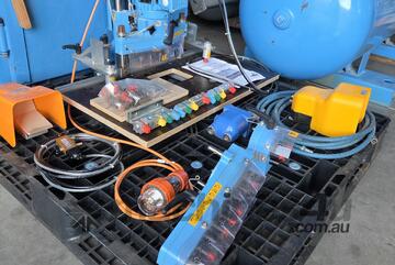 HETTICH BlueMax MULTI BORER/ HINGE BORER Yr 2022. DOWEL BORER 240v. SCM MB51 MULTI BORER