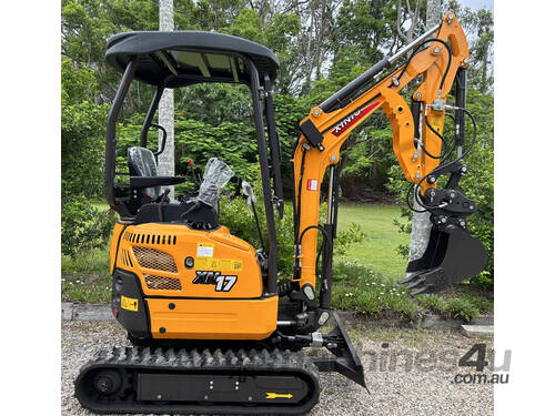 caption NEW RHINOCEROS XN17S (LATEST UPGRADE) EXCAVATOR WITH YANMAR DIESEL ENGINE