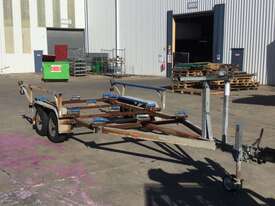 AGSR Trailers Pty Ltd Galvanised Steel Dual Axle Boat Trailer - picture0' - Click to enlarge