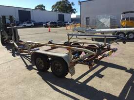 AGSR Trailers Pty Ltd Galvanised Steel Dual Axle Boat Trailer - picture2' - Click to enlarge