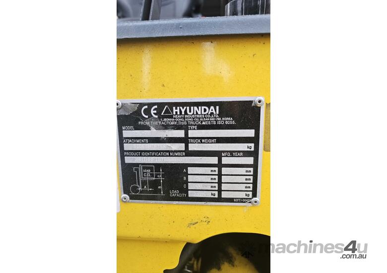 Biondo - Hyundai 2.5t   LPG container mast