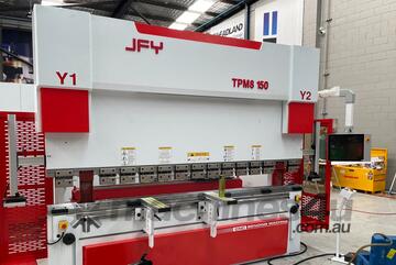 JFY TPM8, 3m 150T, CNC Press Brake, Easy to Program - In Stock, Free Immediate Delivery