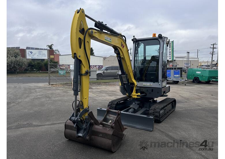 caption Used Wacker Neuson EZ36 VDS Excavator