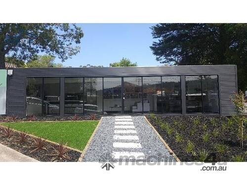 caption Auzbilt Display Suite/Office Suite Portable Offices: 12m x 6m, For Sale