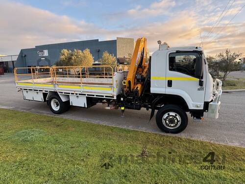 Truck Crane Isuzu FTS 800 4x4 Crane Effer 235HP Ex-govt SN1645 1EBB215