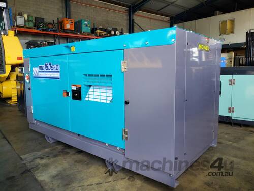 190 CFM  APC-McWel Isuzu Powered Silenced Industrial Diesel Compressor Model MCI-190SB-1
