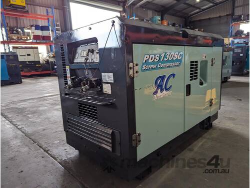 130  CFM Aftercooled AIRMAN  (Japan ) Screw Compressor 