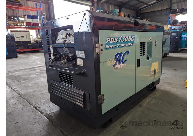 130  CFM Aftercooled AIRMAN  (Japan ) Screw Compressor 