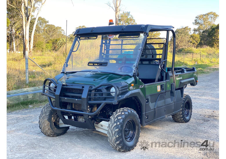 caption Kawasaki KAF1000 ATV All Terrain Vehicle