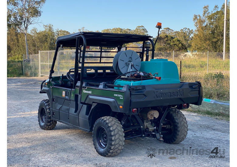 caption Kawasaki KAF1000 ATV All Terrain Vehicle