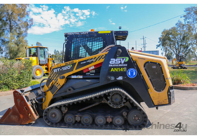 caption 2017 ASV RT-120 Posi-Track Loader – High Power, Ready for Tough Jobs!