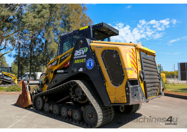 caption 2017 ASV RT-120 Posi-Track Loader – High Power, Ready for Tough Jobs!