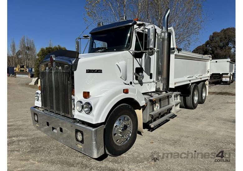 caption 2014 KENWORTH T409 SAR TIPPER TRUCK