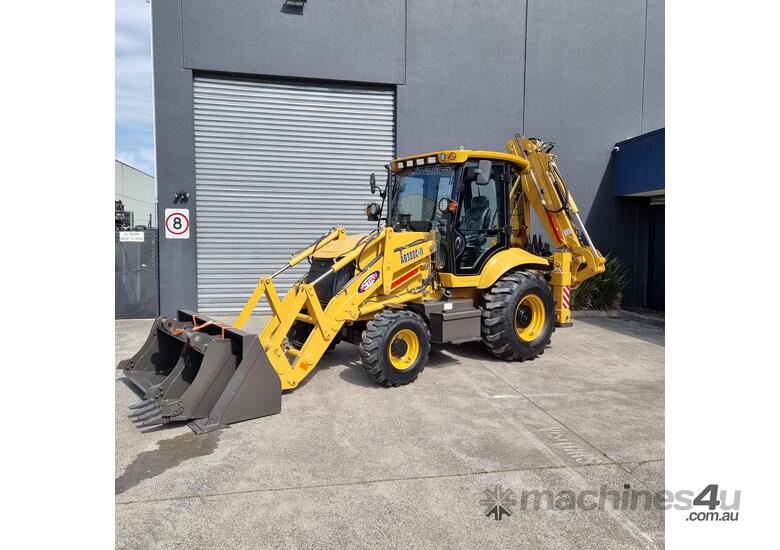 Active Machinery Backhoe AB388C-II Side shift 4WD Many Attachments