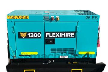 GENERATOR 25 - 30 KVA 3 PHASE DIESEL SILENCED