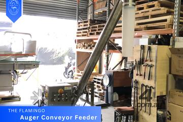 Flamingo Auger Conveyor Feeder 2400 Discharge (Easy to Clean Design)