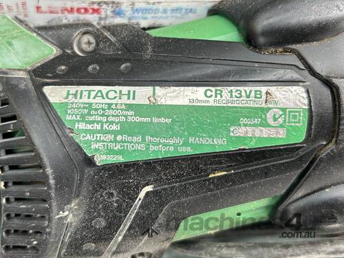 Hitachi CR13VB Reciprocating Saw