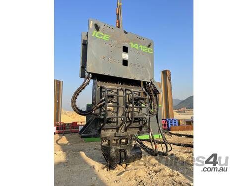 ICE 1412C Vibratory Hammer and Power Pack - Crane Suspended - Single, Double or Quad Clamp - Hire