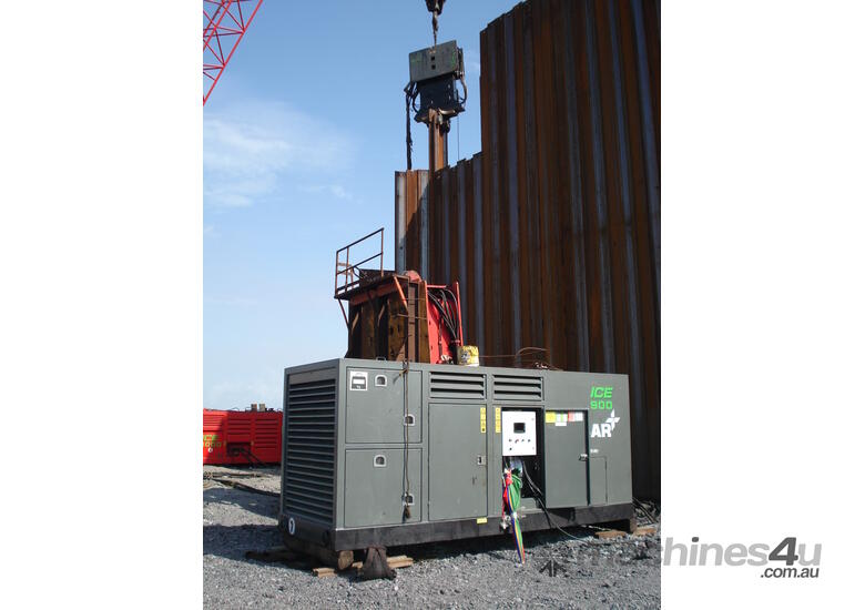 ICE 1412C Vibratory Hammer and Power Pack - Crane Suspended - Single, Double or Quad Clamp - Hire