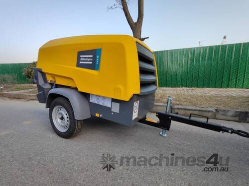 caption New Atlas Copco Diesel Portable XAS88 & XAHS400 PACE Air Compressors