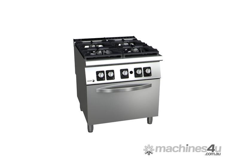 C-G941 Fagor Kore 900 Series Natural Gas 4 Burner with Gas Oven