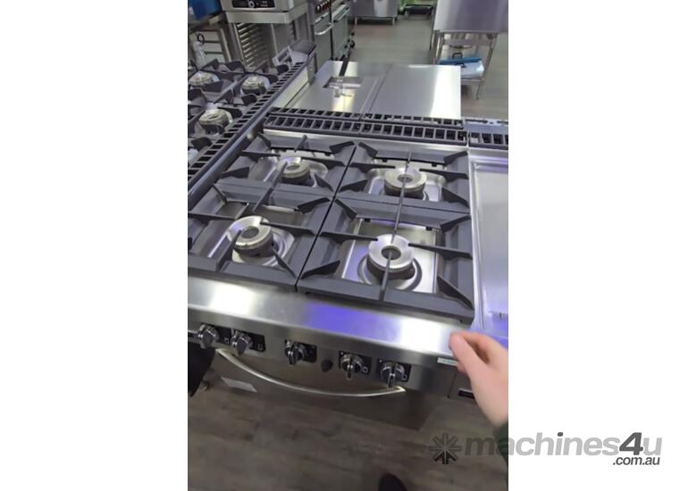 C-G941 Fagor Kore 900 Series Natural Gas 4 Burner with Gas Oven