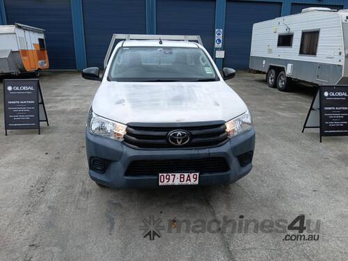 caption 2021 Toyota Hilux Workmate Steel Tray Single Cab 4x2 Ute