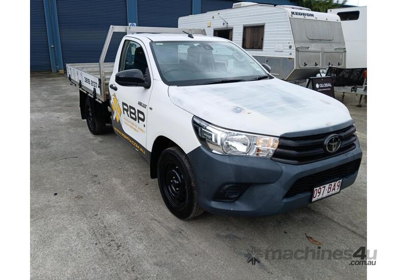 caption 2021 Toyota Hilux Workmate Steel Tray Single Cab 4x2 Ute