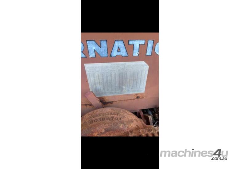caption International Combine Seeder