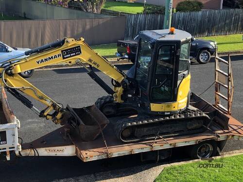caption 5.6T YANMAR VIO55-6 EXCAVATOR - Wollongong