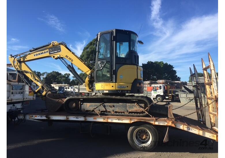caption 5.6T YANMAR VIO55-6 EXCAVATOR - Wollongong