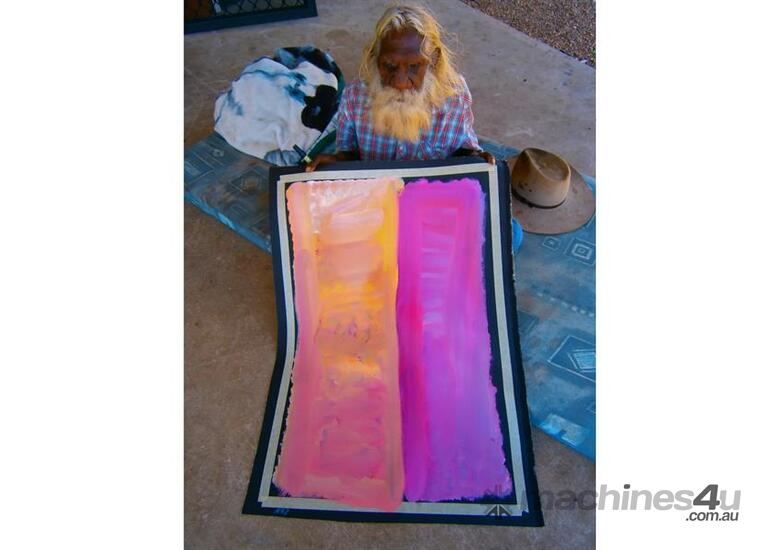 caption KUDDITJI KNGWARREYE (c1938 - 2017), ACRYLIC