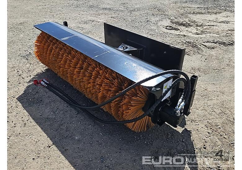 caption Unused Captok Hydraulic Angle Broom to suit Skidsteer Loader